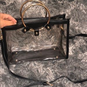 Cute clear purse